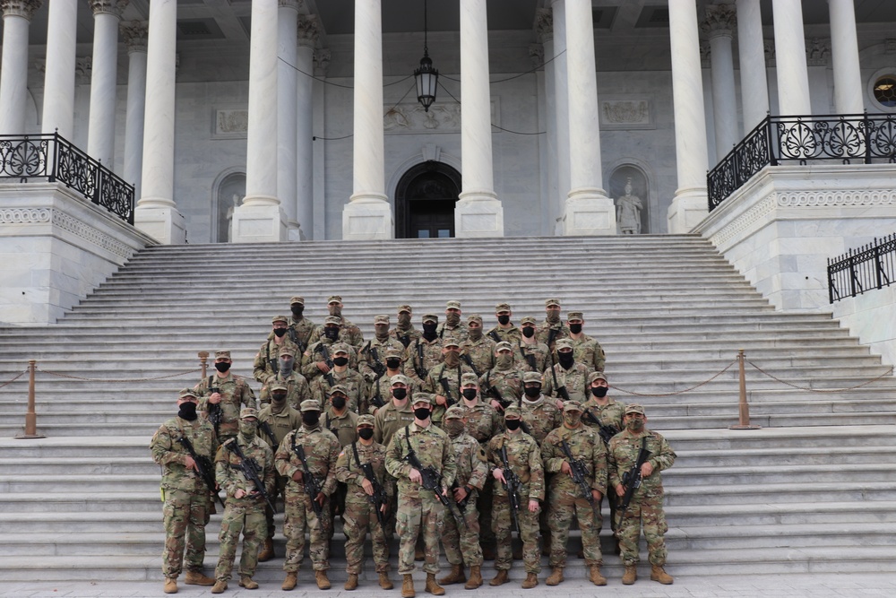 Maryland National Guard Stands Ready at U.S. Capitol