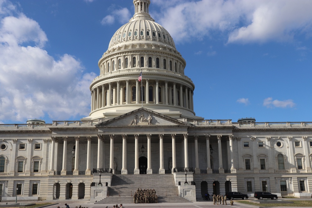 Maryland National Guard Stands Ready at U.S. Capitol