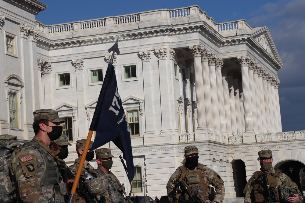 Maryland National Guard Stands Ready at U.S. Capitol