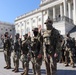 Maryland National Guard Oath of Reenlistment Outside of U.S. Capitol