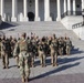 Maryland National Guard Oath of Reenlistment Outside of U.S. Capitol