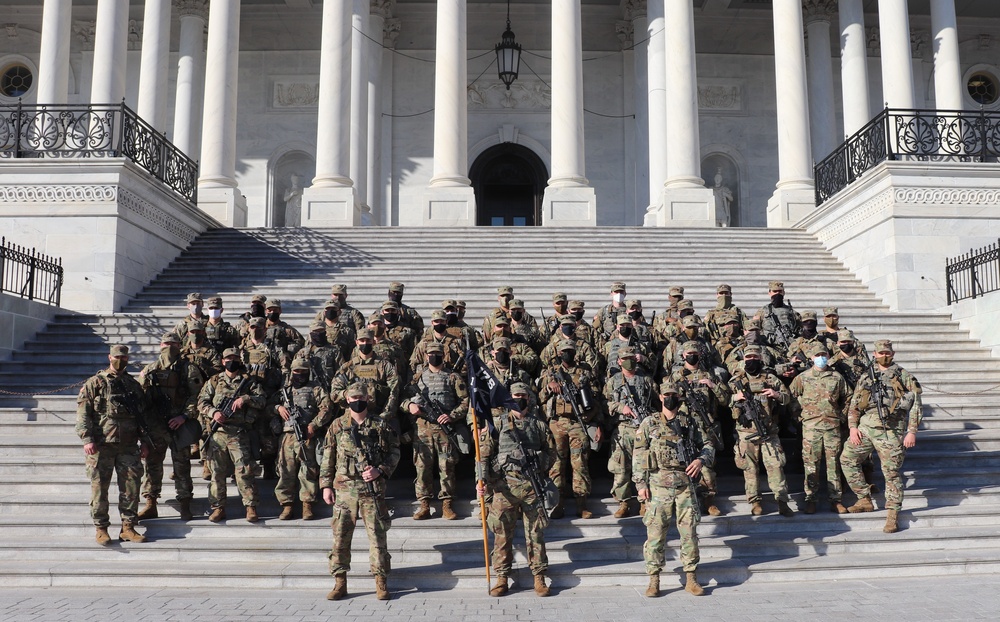 Maryland National Guard Stands Ready at U.S. Capitol