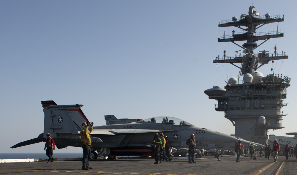 USS Nimitz Conducts Flight Operations