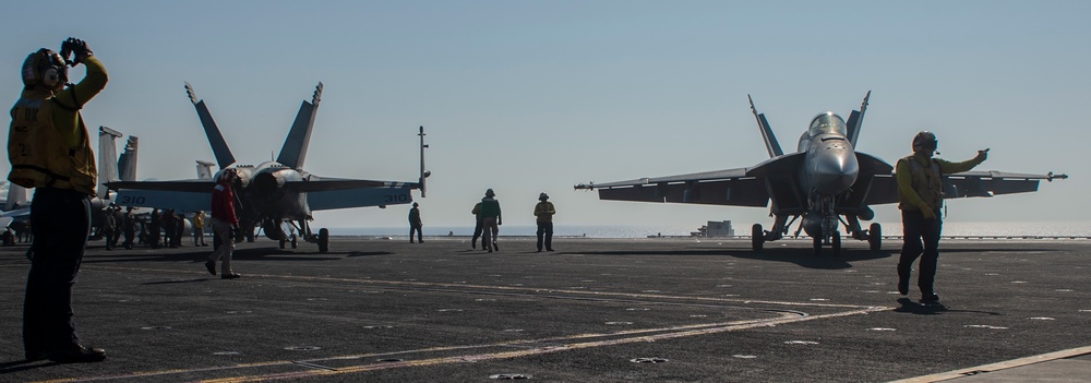 USS Nimitz Conducts Flight Operations