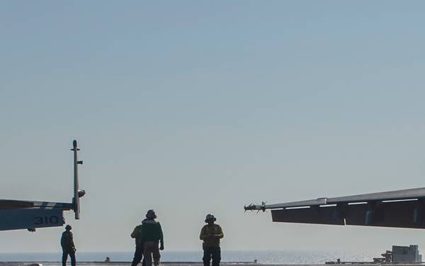 USS Nimitz Conducts Flight Operations