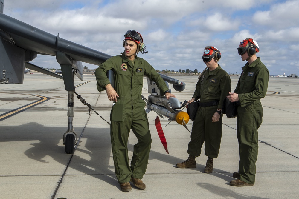 Marines train to drop bombs at a moment's notice