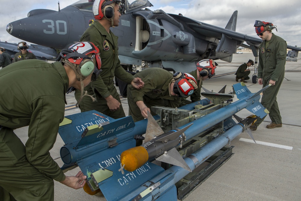 Marines train to drop bombs at a moment's notice