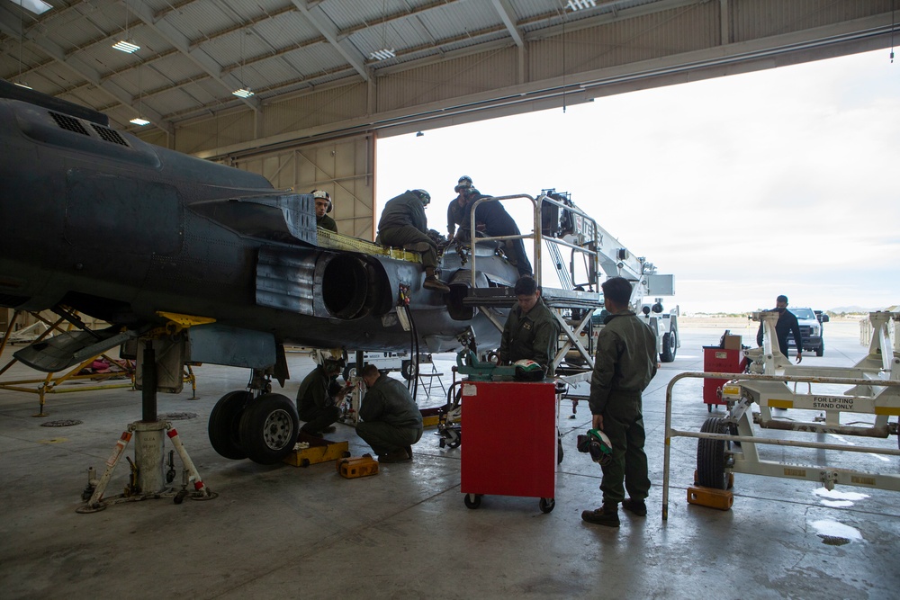 Marines train to drop bombs at a moment's notice