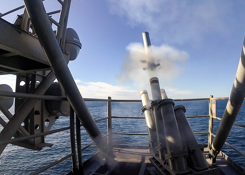 USS Essex Live-Fire Exercise