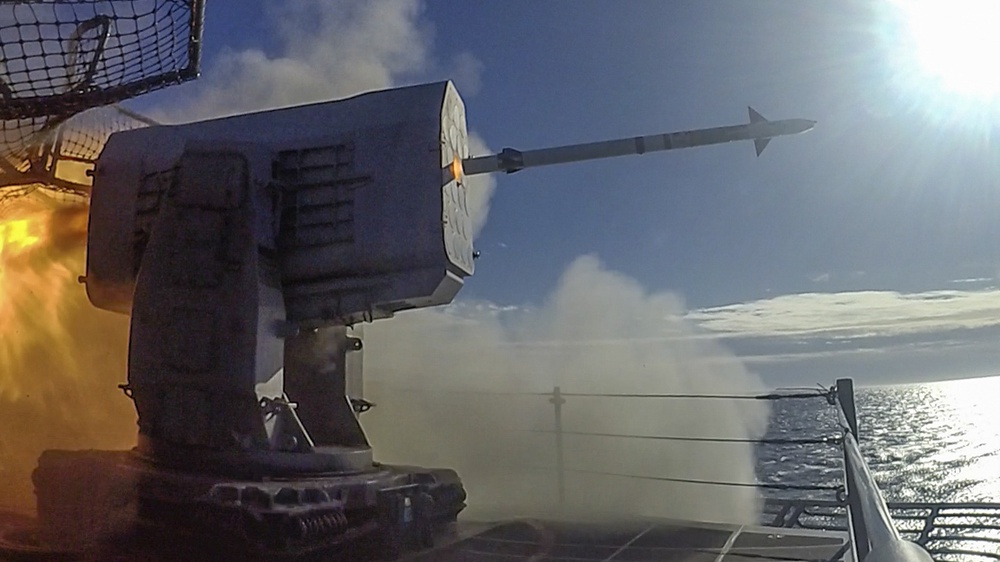 USS Essex Live-Fire Exercise