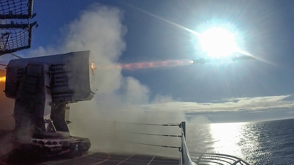 USS Essex Live-Fire Exercise