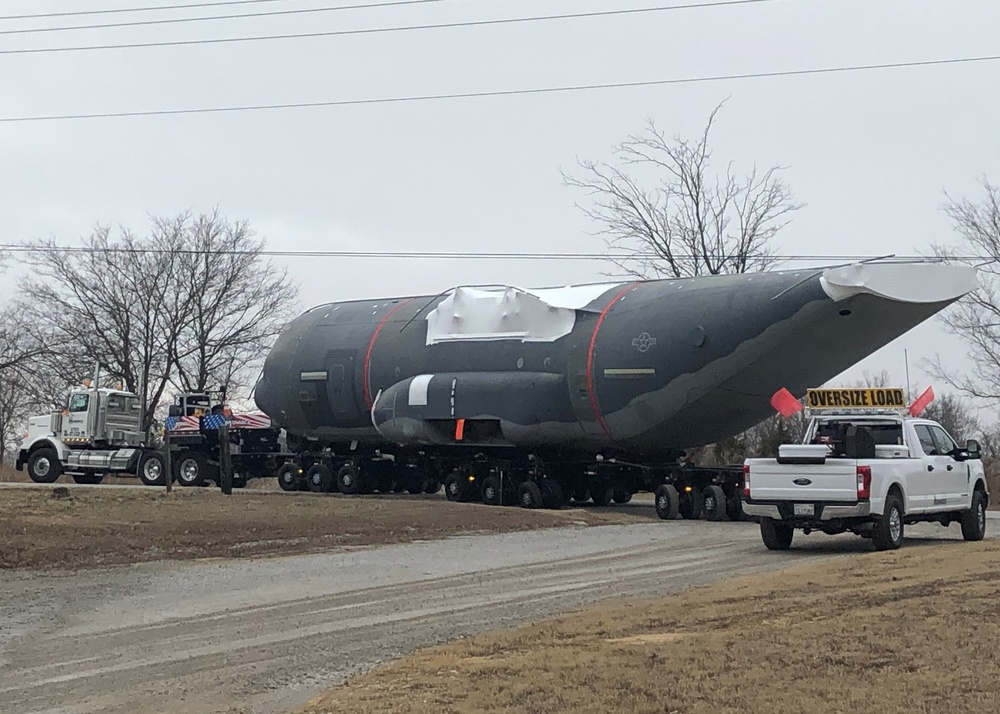 58th SOW leaders at Kirtland AFB welcome Enhanced Fuselage Trainer