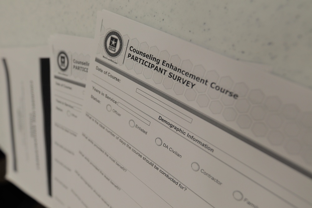 Counseling Enhancement Course receives rave reviews