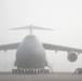 Morning fog at Travis AFB flight line