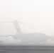 Morning fog at Travis AFB flight line