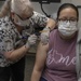 Airmen receive second round of COVID-19 vaccine at Dameron Hospital