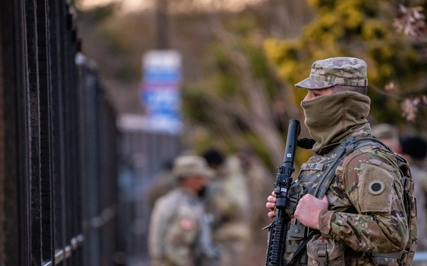 Ohio Army National Guard soldiers support inauguration