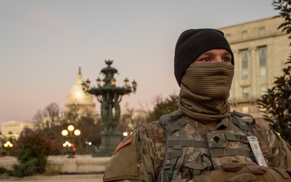 Ohio Army National Guard soldiers support inauguration