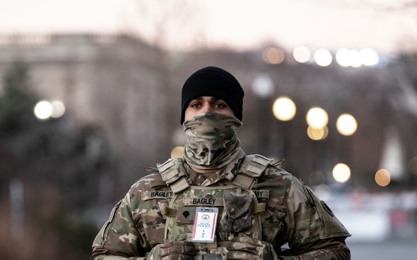 Ohio Army National Guard soldiers support inauguration