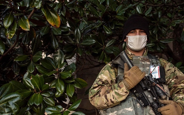 Ohio Army National Guard soldiers support inauguration