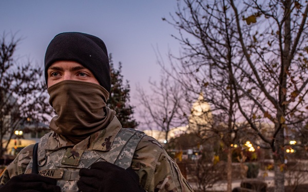 Ohio Army National Guard soldiers support inauguration