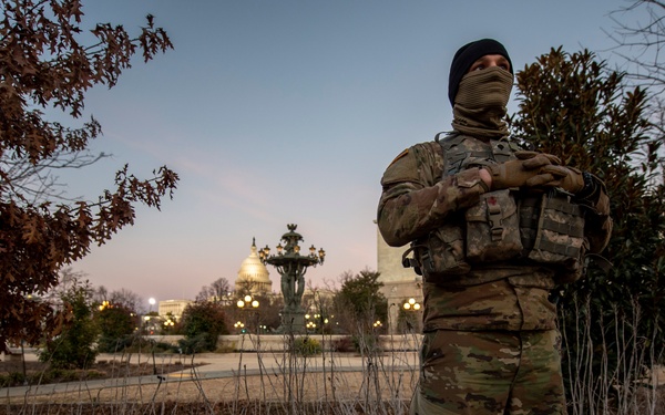 Ohio Army National Guard soldiers support inauguration