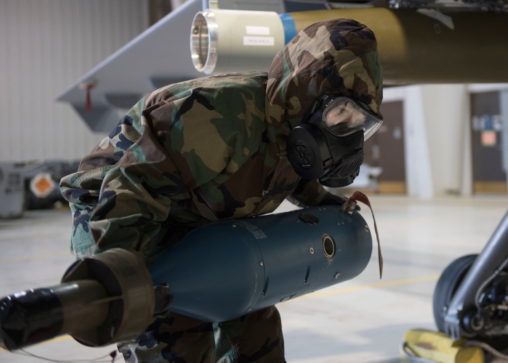 Suit up, load bombs