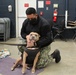 TSC Sailors Enjoyed a Day Relaxing With Dogs