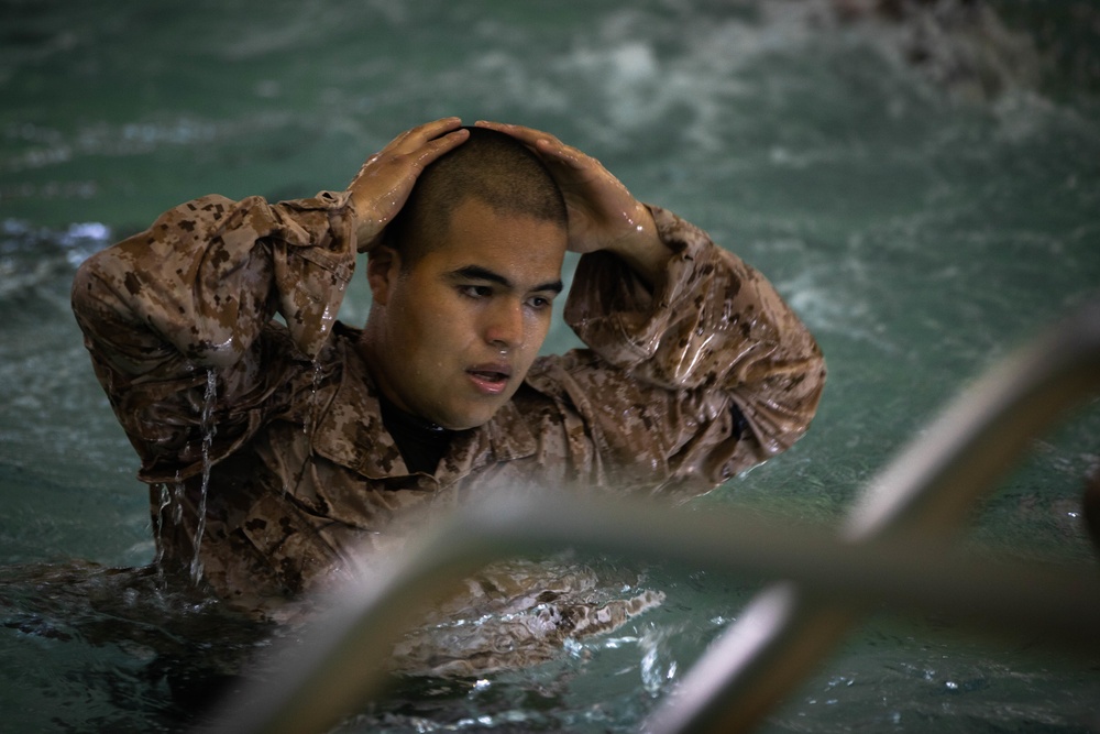 Alpha Company Swim Qualification