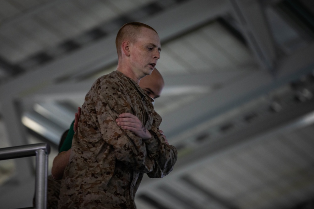 Alpha Company Swim Qualification