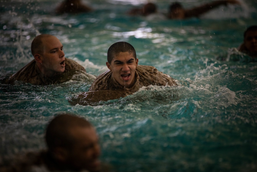 Alpha Company Swim Qualification