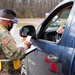 Army medics vaccinate local citizens in St. Mary's County, Md.