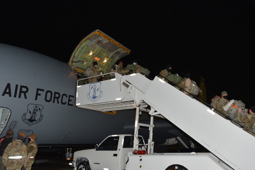 Nebraska Guard returns home from inauguration support