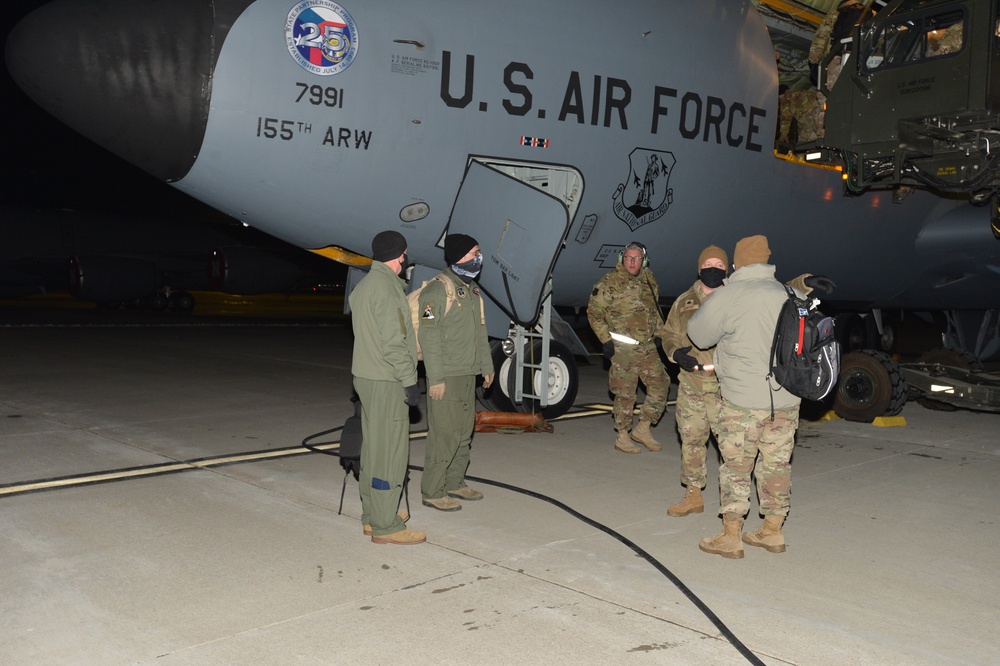 Nebraska Guard returns home from inauguration support