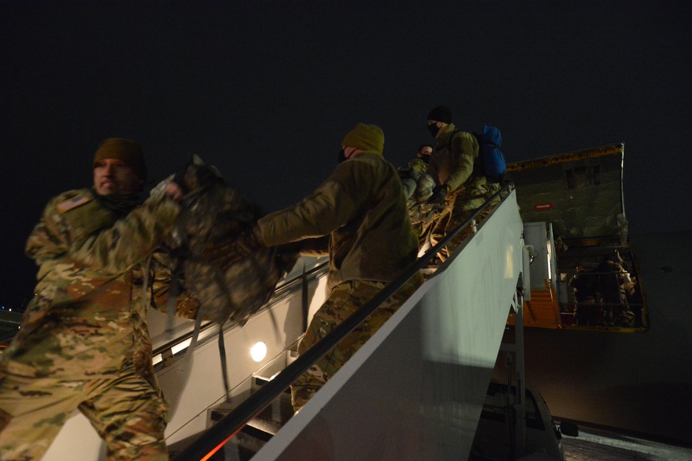 Nebraska Guard returns home from inauguration support