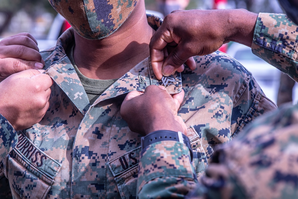 Sgt. Natalya Burriss' Promotion Ceremony