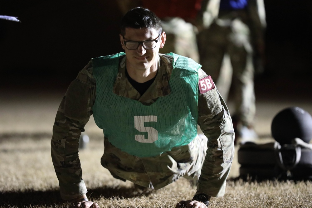 2021 Command Sgt. Maj. Jack L. Clark, Jr. U.S. Army Best Medic Competition ACFT Event