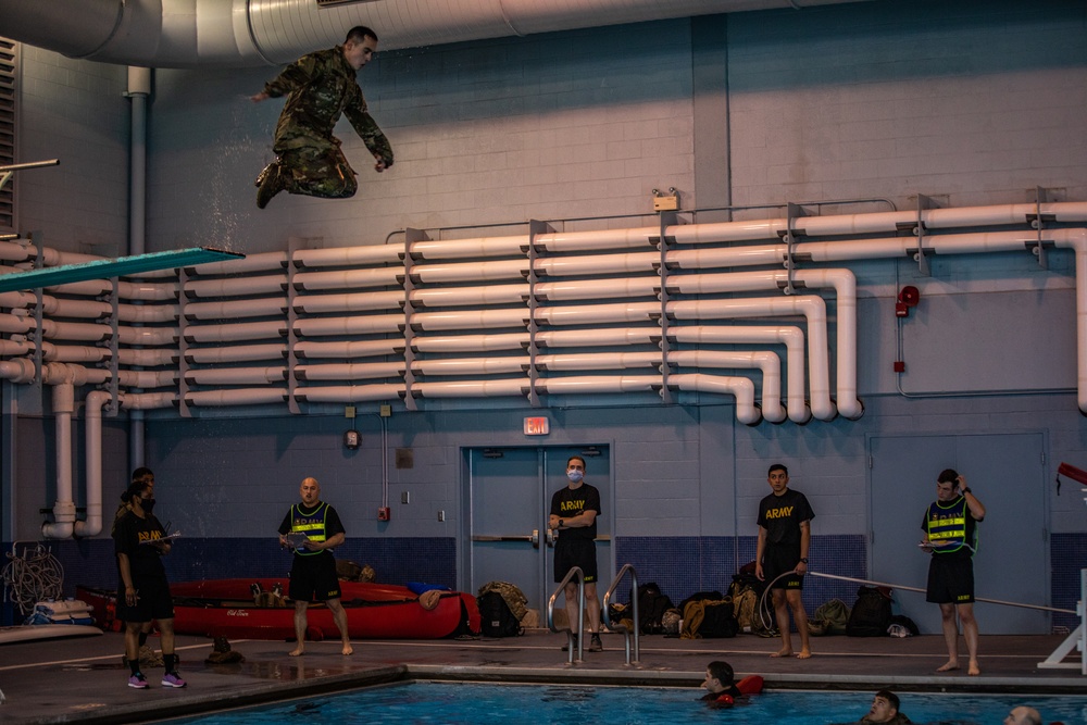 U.S. Army Best Medic Competition 2021 Combat Water Survival