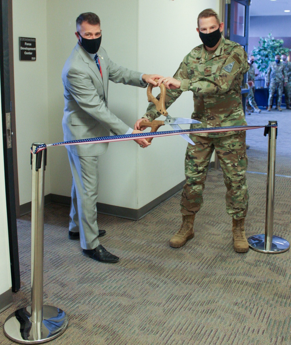 Force Development Center re-opens, hosts ribbon cutting
