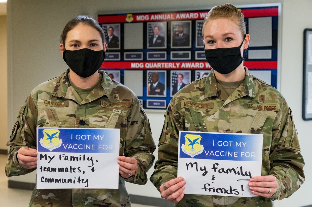 Dover AFB continues with COVID-19 vaccinations