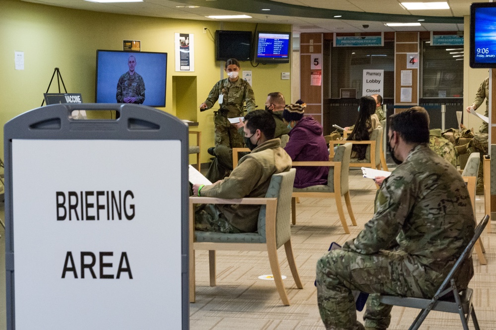 Dover AFB continues with COVID-19 vaccinations