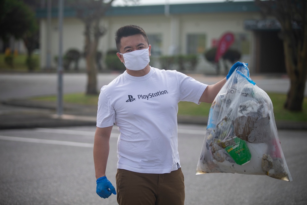 MCIPAC service members keep Okinawa clean with base cleanup