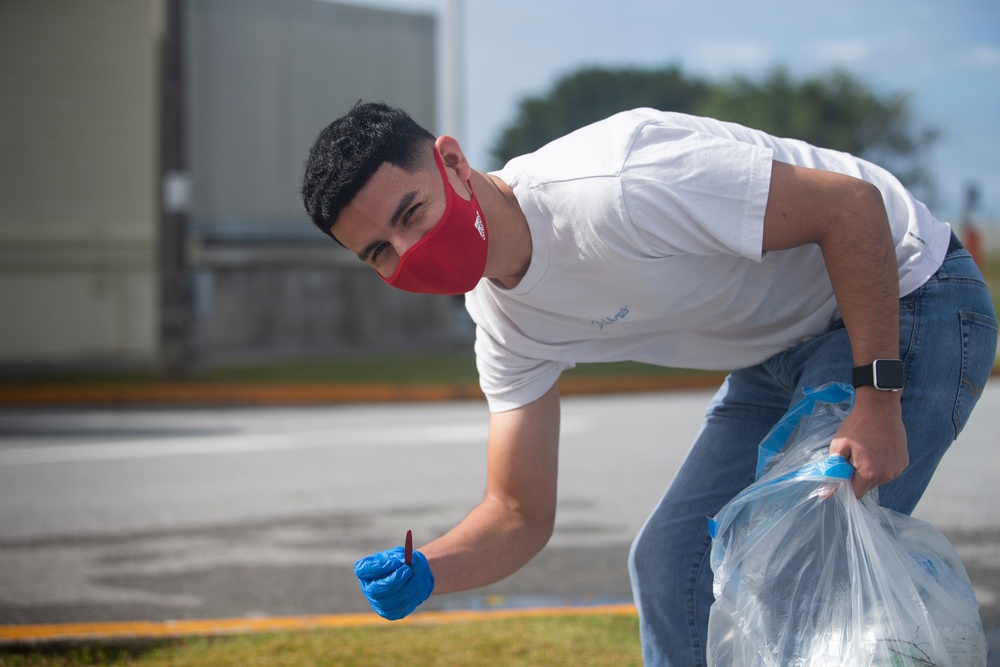 MCIPAC service members keep Okinawa clean with base cleanup