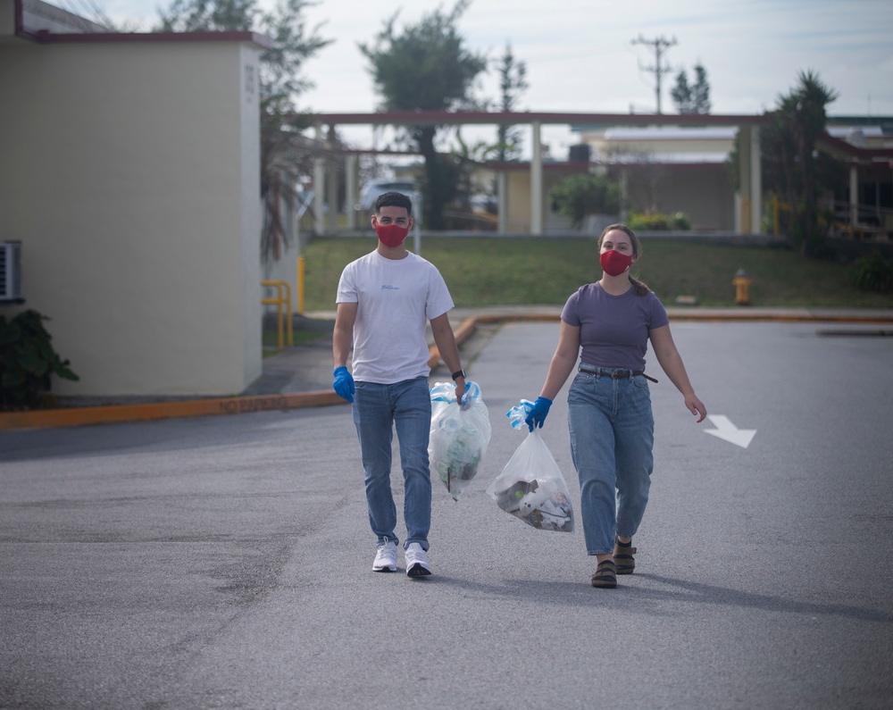 MCIPAC service members keep Okinawa clean with base cleanup