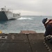 CLB-31 onloads vehicles onto the USS Ashland
