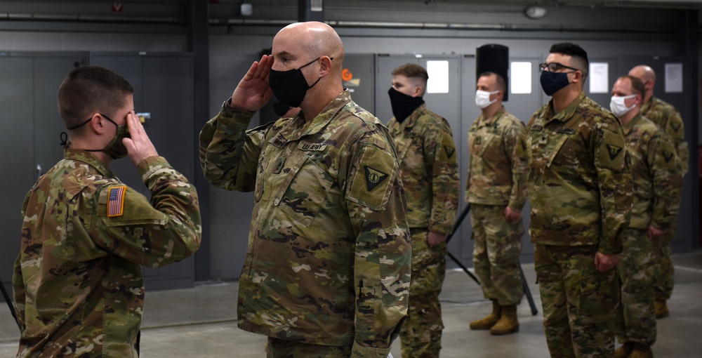 172nd Law Enforcement Detachment receives sendoff