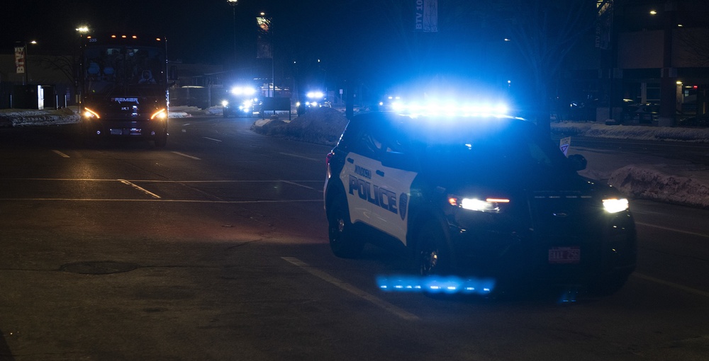 172nd Law Enforcement Detachment departure