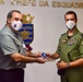 Patch exchange with Brazilian navy