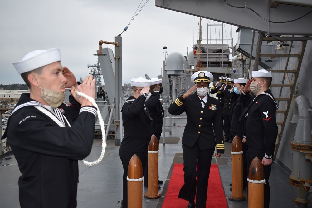 USS Carter Hall (LSD 50) Change of Command