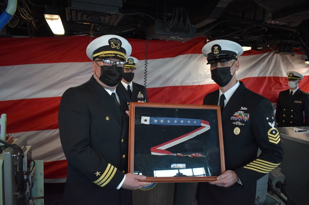 USS Carter Hall (LSD 50) Change of Command